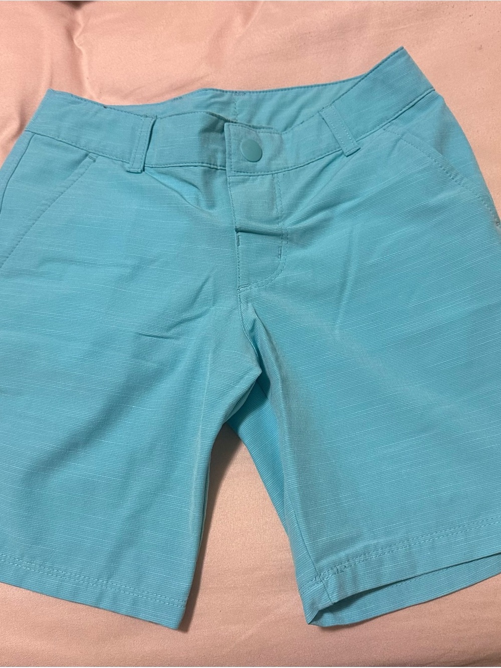 Turquoise Lightweight Stretch Shorts
